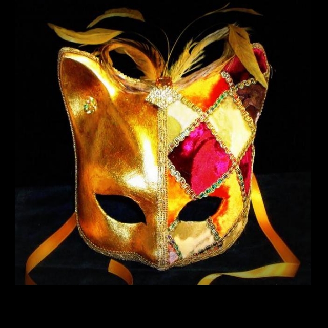 Origine della maschera veneziana del gatto - Maskerelle